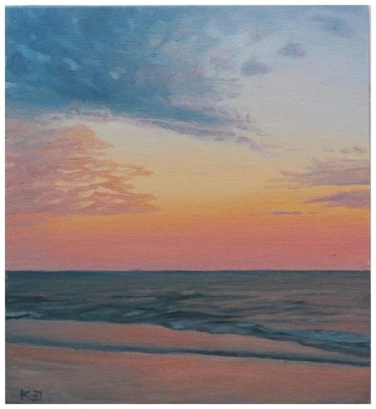 The Soft Dawn painting